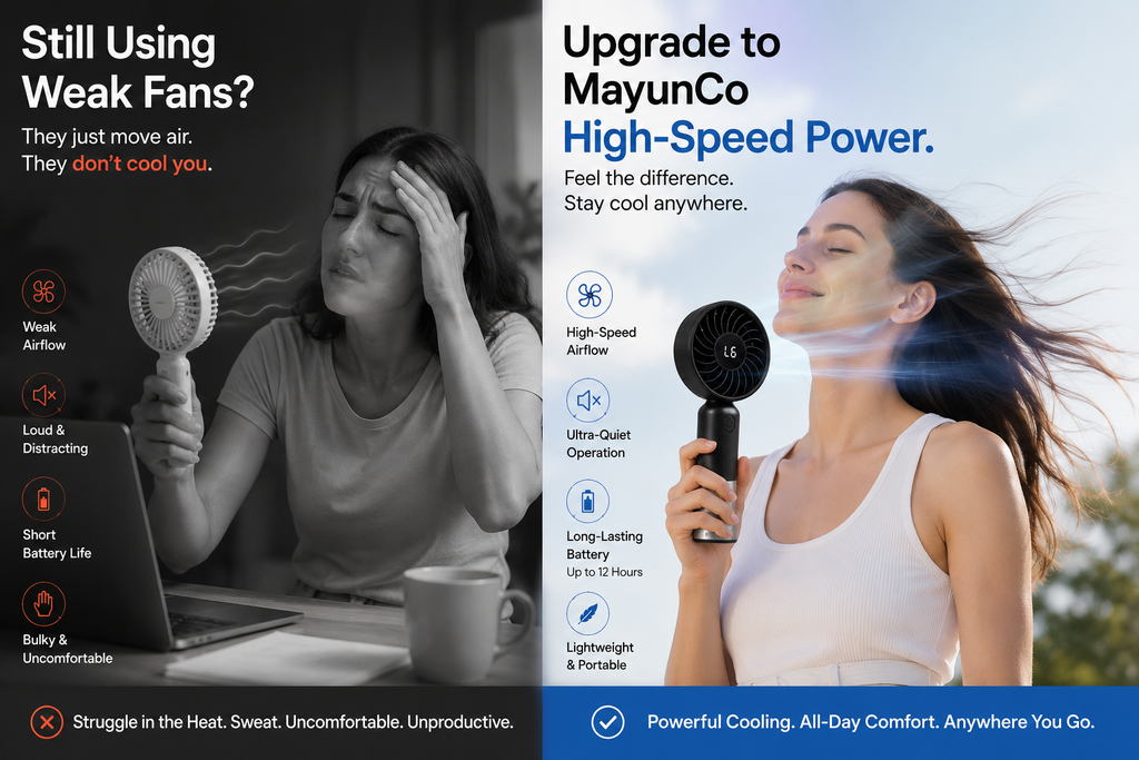 High-Speed Portable Fan